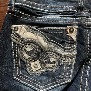 Vintage Hydraulic Flare Jeans